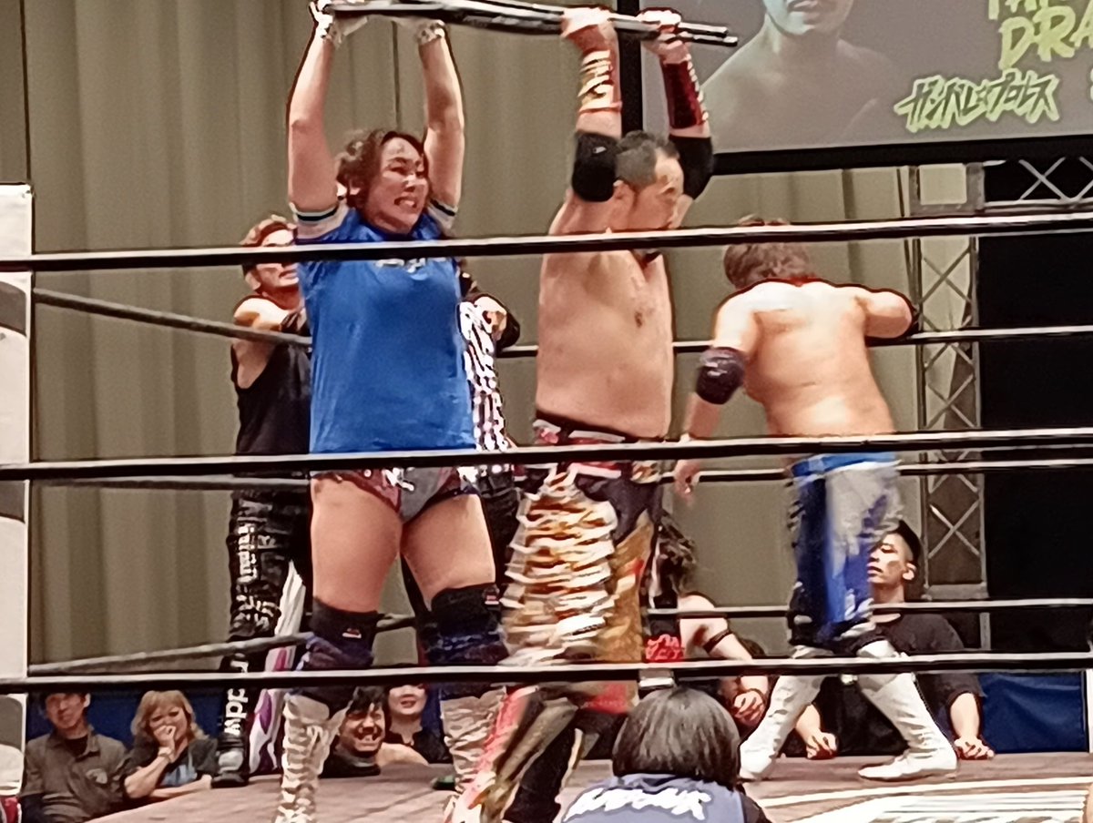 2025.8.26.ガンバレ☆プロレス.後楽園ホール
凶器攻撃は許さない😡
#GanPro #GanPro_pic
#まなせゆうな #佐々木貴