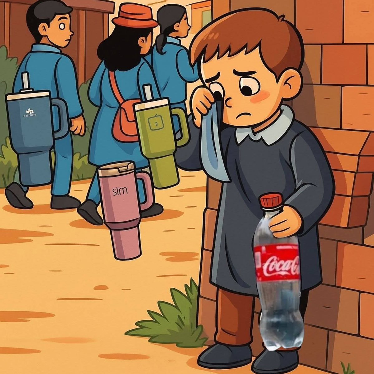 📢 موش كل تلميذ قادر يجيب lunch box أو gourde غالية. برشة صغار يجيوا بعشاهم في حكة بلاستيك ودبوزة ماء عادية.
📖 "وتعاونوا على البر والتقوى" [المائدة: 2]
💡 "ليس منا من لم يرحم صغيرنا" ﷺ
علّموا صغاركم الرحمة والتواضع ♥️