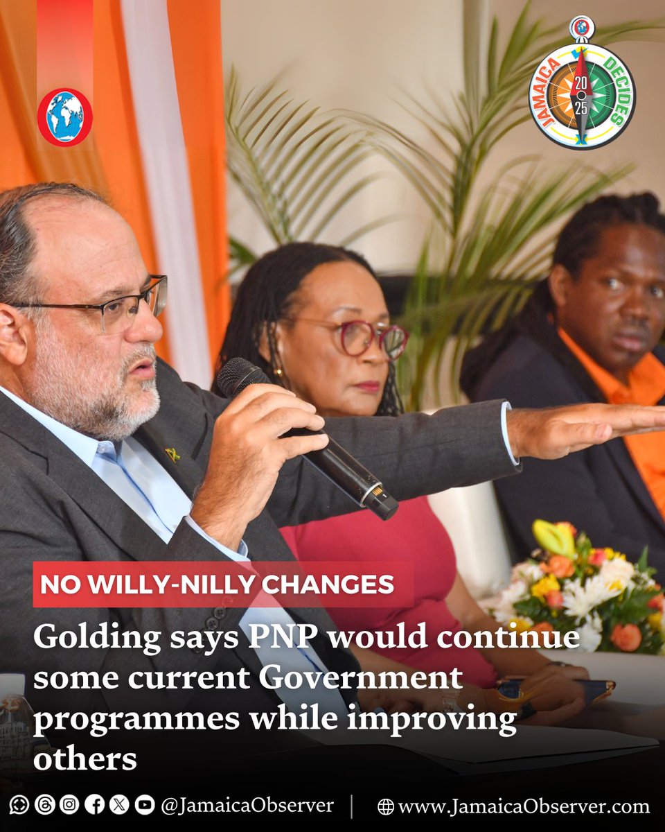 President of the People’s National Party (PNP) Mark Golding has rejected what he said was a false narrative being spread by the Jamaica Labour Party (JLP) that ongoing programmes, which started under the current Government, would be discontinued if the party he leads wins the