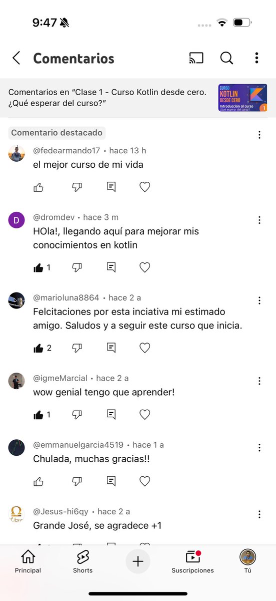 josedlujan's tweet image. Les dije que ese curso de Kotlin es de lo mejores que hice, dejen que vean los dos nuevos libros si creo que son top 3 de mis libros.