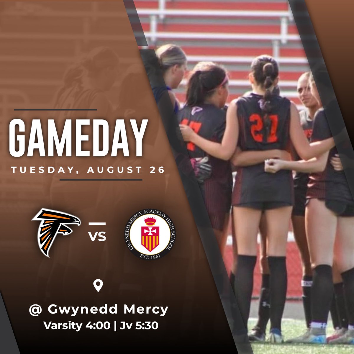 Best of luck to the Girls Soccer team who hit the road to take on Gwynedd Mercy today! 
Post credit to Ryan Burdette