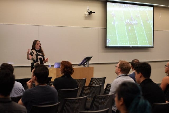 TheDataConf's tweet image. ✅ First two talks done! 🎤📊✨

Ally Blake (NFL) showed how simulating an NFL game can reveal the impact of rule changes, followed by Princess Onyiri (Bloomberg Law) walking us through the data powering the SV150 list.

#dataconfAI #AI #DataScience