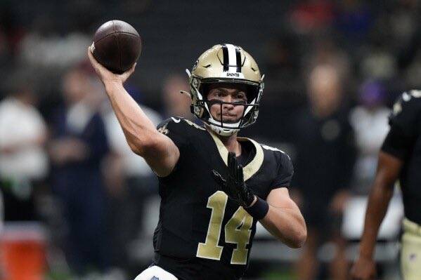 The #Saints are waiving QB Jake Haener, sources tell The Insiders. The 2023 fourth-rounder, who appeared in eight games for New Orleans last year, is expected to get a fresh start elsewhere.