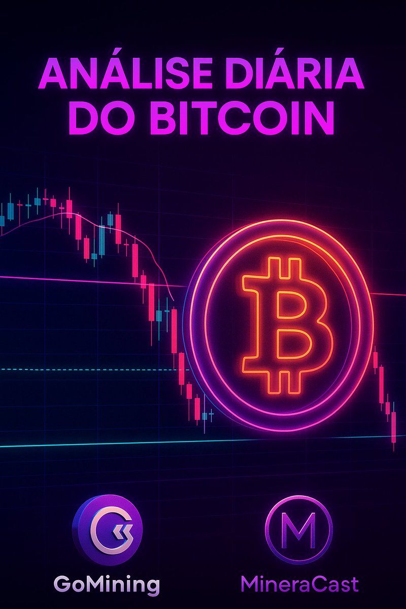 Minera_Cast's tweet photo. 📉 Análise Diária do Bitcoin (BTC)
O Bitcoin vem em forte correção e hoje testa o suporte da Banda de Bollinger inferior em US$ 109.800.
🔹 Suportes importantes: US$ 109.800 – 108.000 – 106.000
🔹 Resistências: US$ 113.200 – 115.800 – 118.000
👉 Indicadores (RSI e Estocástico RSI) já mostram sobrevenda, o que pode gerar um repique no curto prazo.
👉 Mas se perder os US$ 109k, a queda pode se aprofundar até US$ 106k.
Touro ou urso? O mercado está em ponto decisivo. 🐂🐻
📲 Quer minerar Bitcoin de verdade? Comece com 5% de cashback:
https://t.co/HuqTt6mu77

#Bitcoin #CriptoBrasil #GoMining #MineraCast