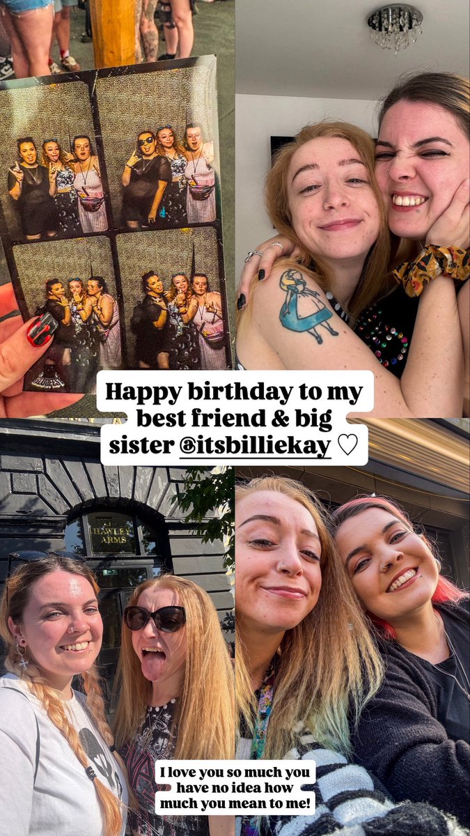 MeInW0nderland's tweet photo. Happy birthday to my best friend @ItsBillieKay ♡ https://t.co/foIkd47ZGF
