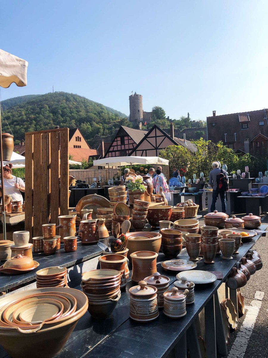 RDV les 6 et 7 septembre pour l'incontournable marché des potiers à Kaysersberg ! #visitKB #visitAlsace #potiers