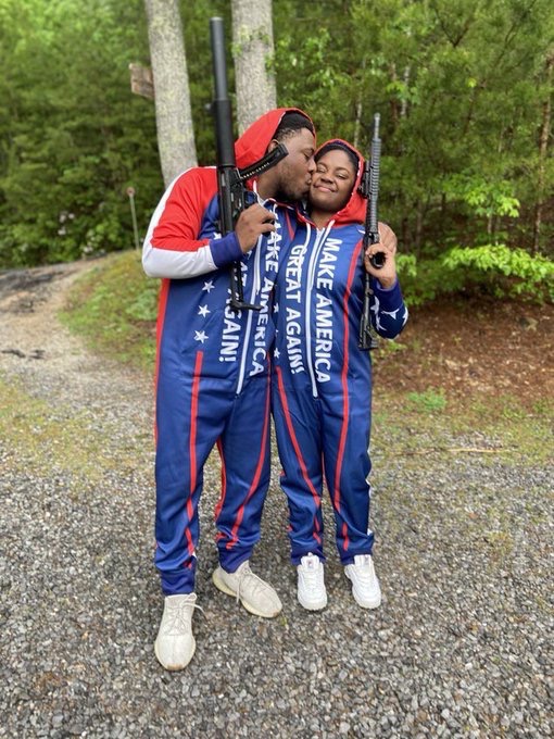 Democrats say conservatives only want white people to have guns ! 

MAGA how do you feel about the photo below ?