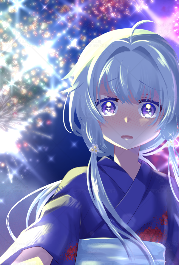 自分の本のあのシーン、カラーで描いてみた