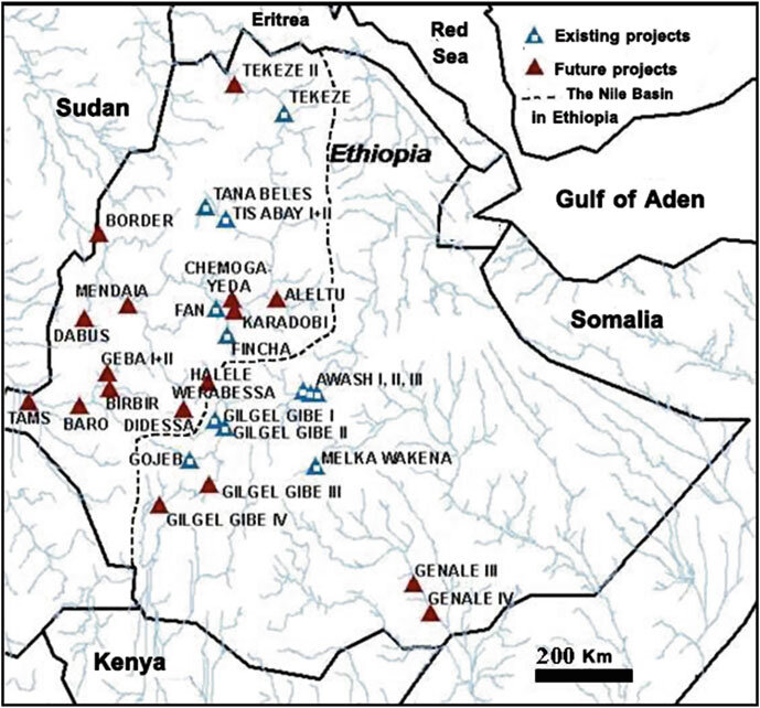 We have a long way to go one dam is not enough on the Abay basin• we need irrigation and hydroelectric dams. #Ethiopia has so much potential.

👇Proposed water projects on Blue Nile from the Office of American Land Reclamation (1958-1964)