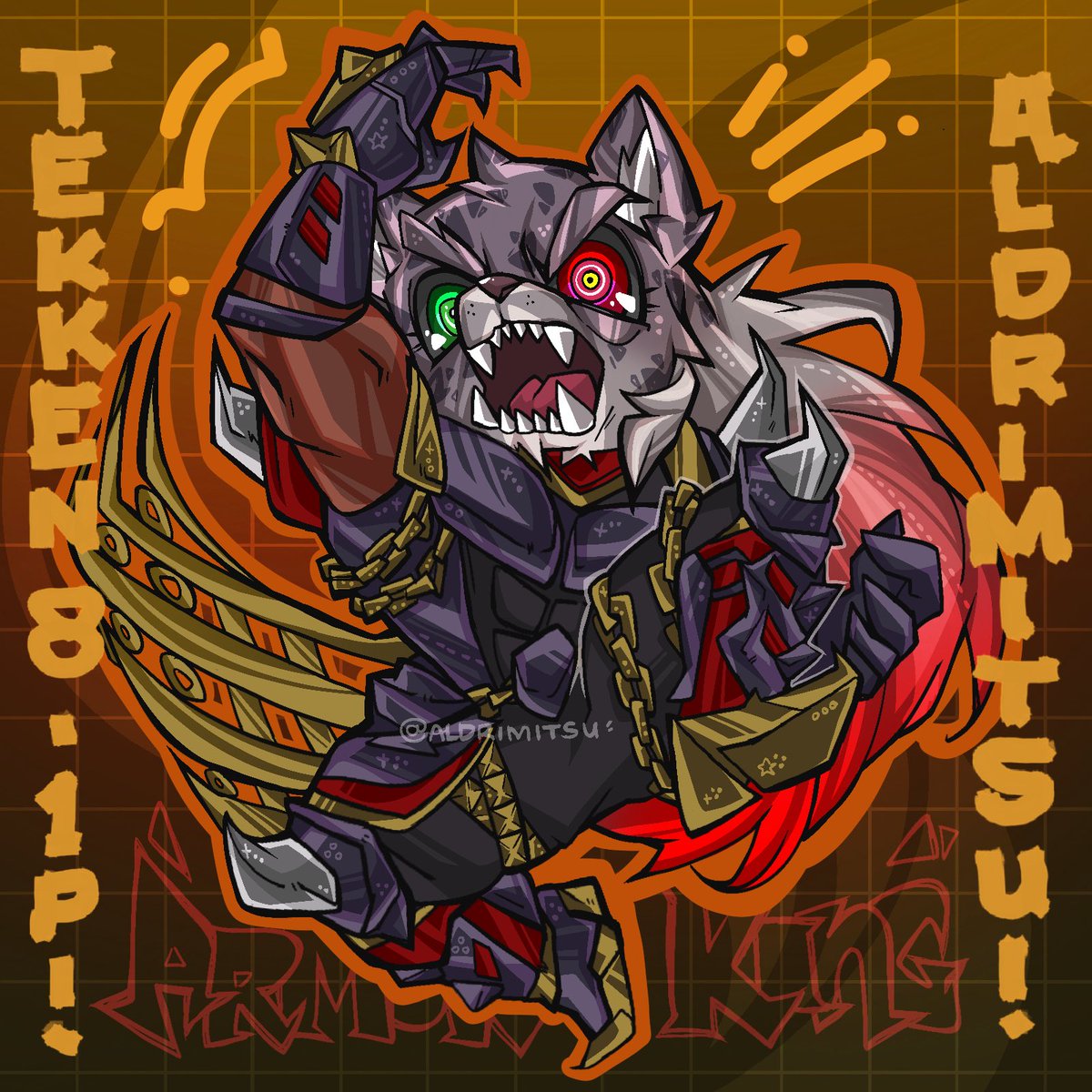 ARMOR KING!! 🖤🔥✨
So it seems he has officially gone ABSOLUTELY BERSERK!! Looking as drippy as ever!!🔥🔥

#TEKKENart #TEKKEN8art #鉄拳