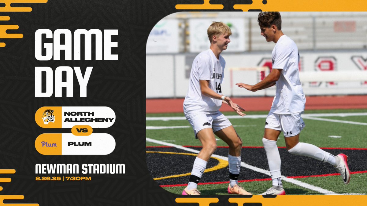 NATigers (@natigerathletic) on Twitter photo The NA Sports Network has live coverage of Boys Soccer as <a href="/NASoccer1968/">North Allegheny Boys Soccer (NABS)</a> takes on <a href="/PlumAthletics/">Plum Athletics</a> at 7:30 pm!
🎙️ - Randy Gore and <a href="/LeeBobSports/">Lee Mohn</a> have the call!
📻 - Listen Here: meridix.com/event/267506 The NA Sports Network has live coverage of Boys Soccer as <a href="/NASoccer1968/">North Allegheny Boys Soccer (NABS)</a> takes on <a href="/PlumAthletics/">Plum Athletics</a> at 7:30 pm!
🎙️ - Randy Gore and <a href="/LeeBobSports/">Lee Mohn</a> have the call!
📻 - Listen Here: meridix.com/event/267506