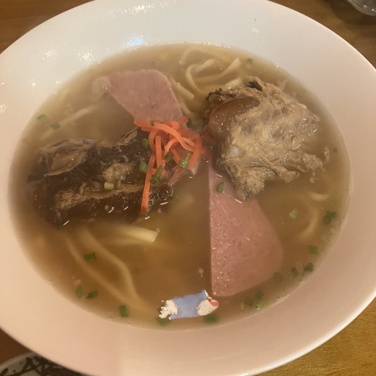 ソーキそば
初めてちゃんと食べた
沖縄、行こう