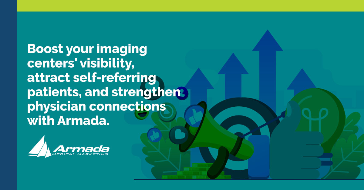 ArmadaMedical's tweet photo. More patients are skipping referrals &amp; Googling imaging centers. If your radiology group isn’t showing up, you’re losing revenue. Armada boosts local search, drives engagement, &amp; keeps you top-of-mind with physicians. https://t.co/5U4Ku9vY3r