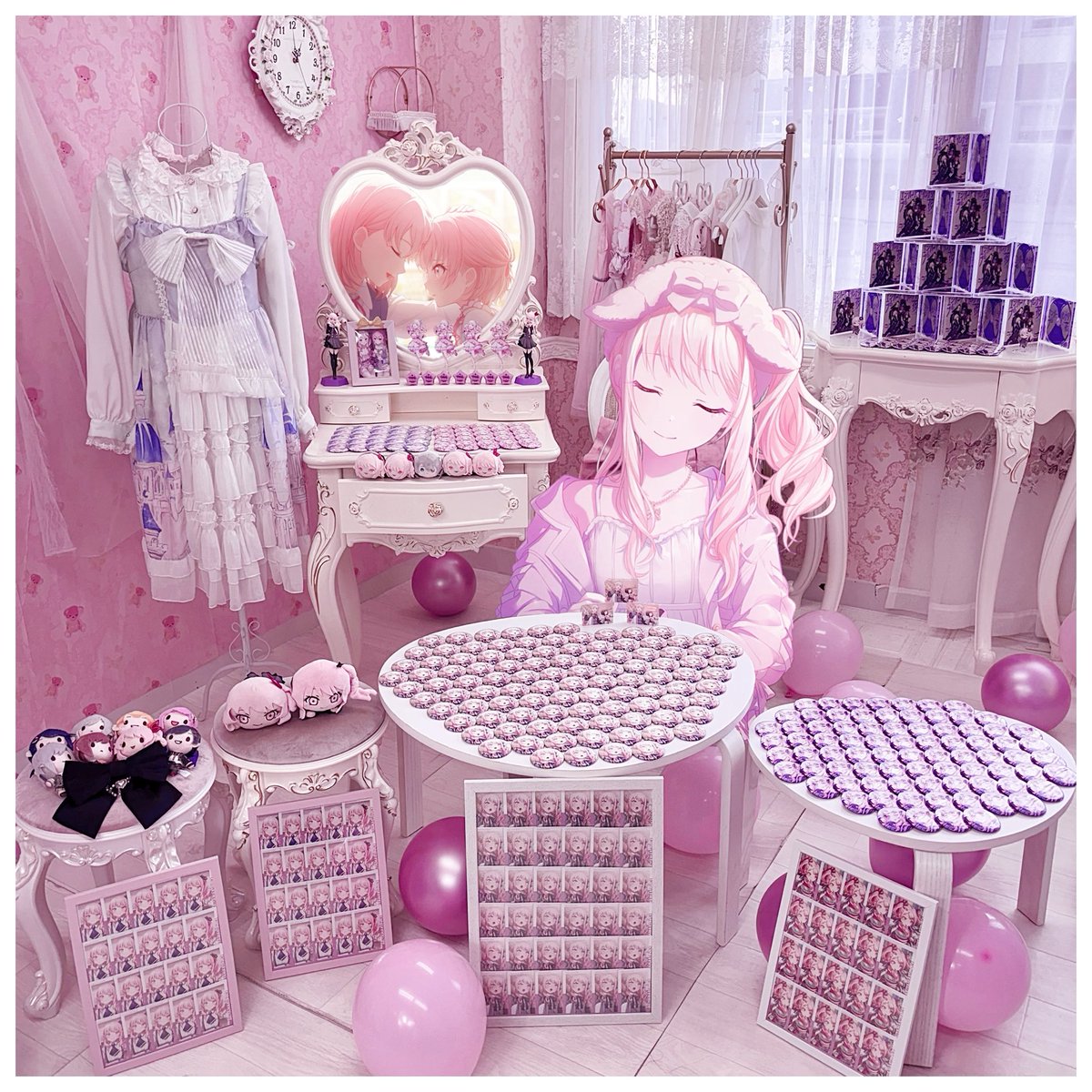 ちゃる❤︎₍ᐢ..ᐢ₎様 わんわん可愛いスウェット‎𐔌ᵔ ܸ••ᵔ 𐦯 あかりちゃんときらら