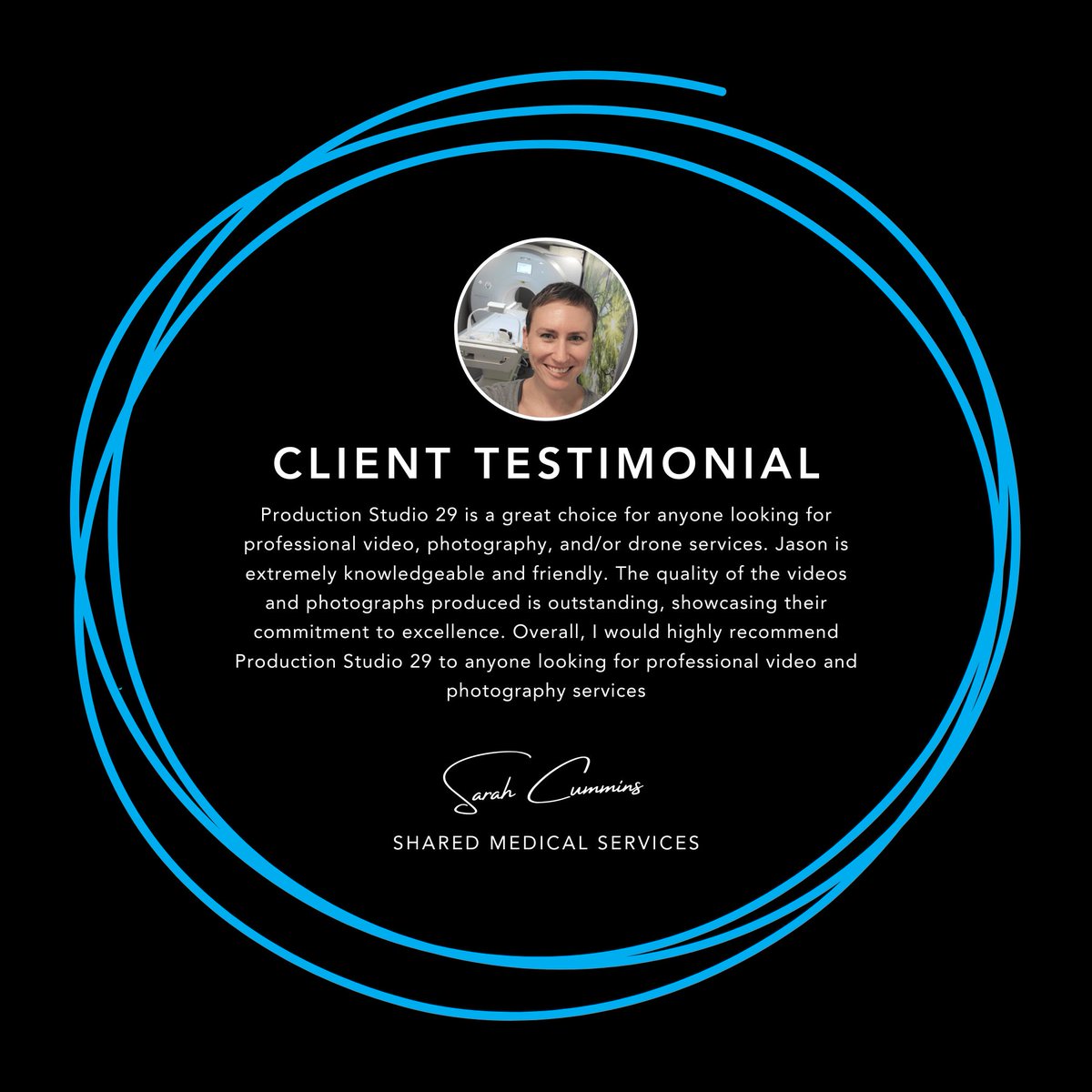 ProductionStu29's tweet photo. TESTIMONIAL TUESDAY. We love to hear our clients' success stories! 

Learn More
https://t.co/3uMzmfvWZC

#ProductionStudio29 #CommercialPhotography #BrandPhotography #VideoProduction https://t.co/XsQFZj4oak