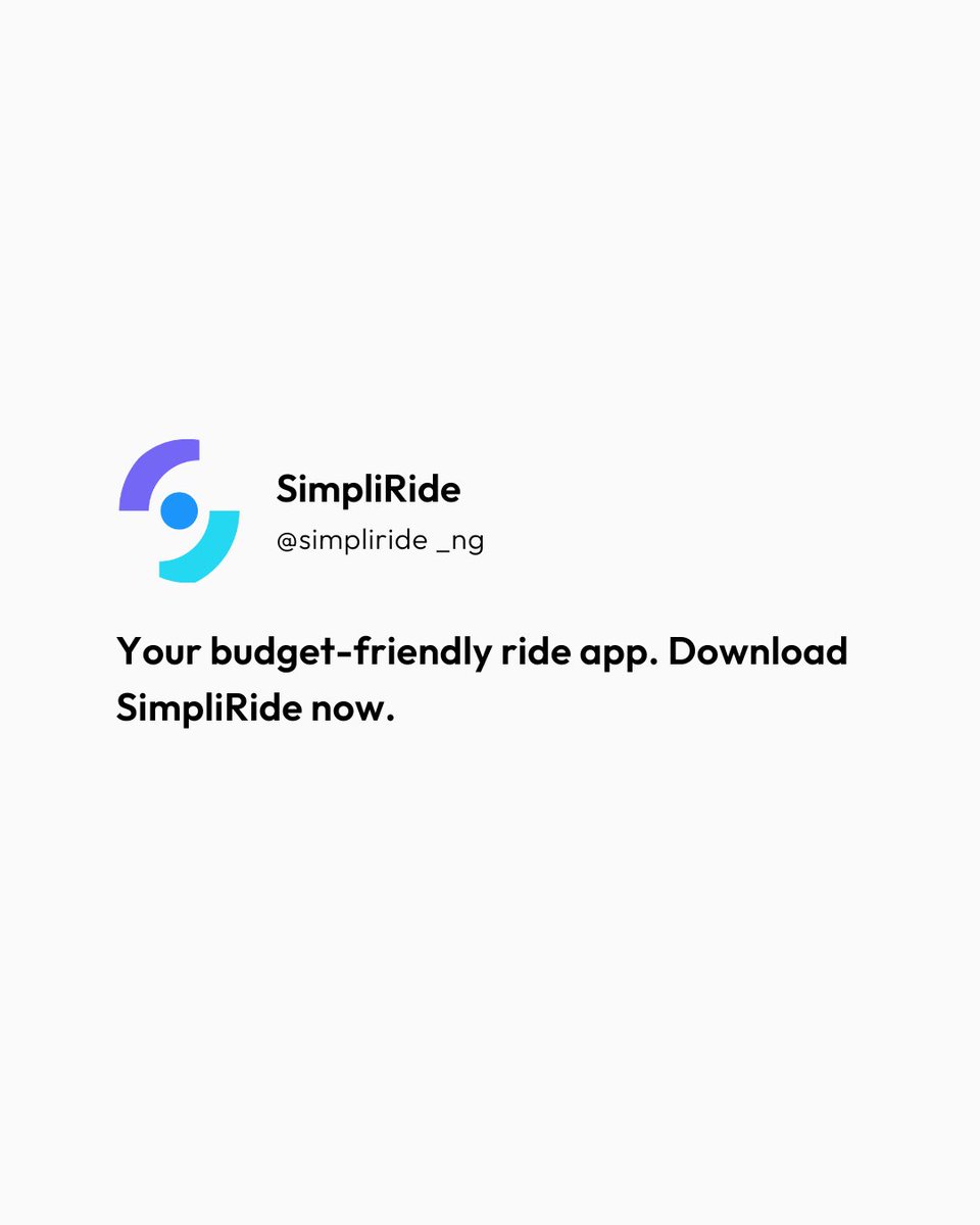 simpliride_ng's tweet photo. You keep playing yourself every time you use another app instead of SimpliRide 😏
Are you not tired ?!!!!
Download SimpliRide today so that your stress, suffer and excess spending can reduce. 
Let you self ride relax repeat😎.

👉 Visit: https://t.co/n0RXU91Cl6

#SimpliRide #RideRelaxRepeat