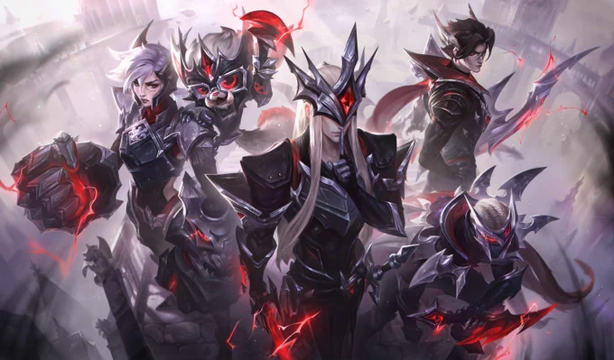 Behold the unkillable knights of the crown. The T1 Worlds Skins of 2024 are available in Patch 25.18
