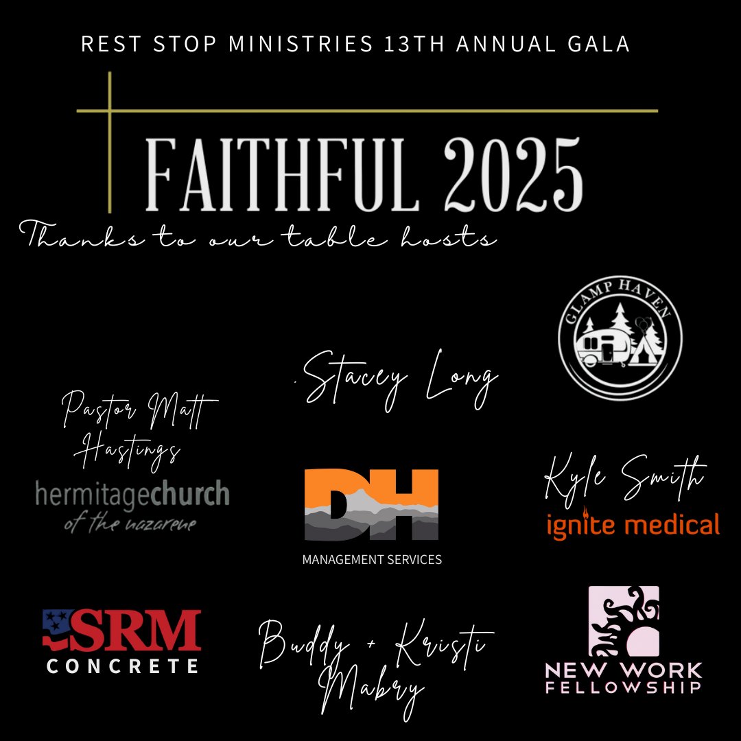 🌟We want to extend heartfelt gratitude to our Table Hosts for the FAITHFUL 2025 Gala! 🌟Your gift opens the doors for survivors, staff, and special guests to experience this powerful evening of hope and restoration. 💛

THANK YOU!