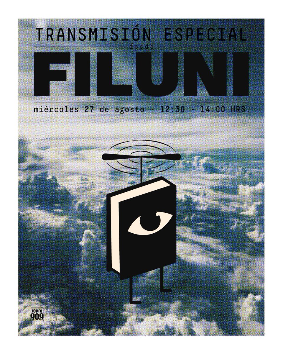 Este miércoles nos vamos a #FILUNI. Escuchen Inspiria literatura con <a href="/elimonpartido/">Eduardo Limón</a> a las 12:30 y <a href="/OtrosDatos909/">Tengo Otros Datos 90.9</a> a las 13:00. Por FM y en línea.