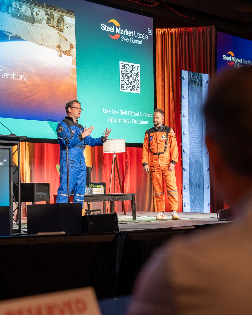 CRUGROUP's tweet photo. SMU Steel Summit 2025 —CRU’s flagship North American steel event—is underway in Atlanta. With 1,520+ attendees, we’re diving into AI, tariffs, decarbonisation, and more. Follow us for more updates. #SMUSteelSummit #Steel #Decarbonization #Tariffs #Atlanta https://t.co/EbUd6iuSWZ