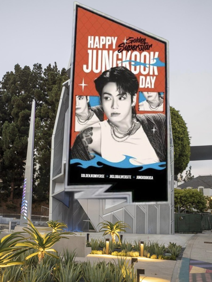 <a href="/GoldenJKUnivers/">Golden JK Universe</a> <a href="/_jungkook_usa/">JJK USA</a> PREVIEW Photos of Jungkook’s Los Angeles Sunset Strip Ad 🌟

Tallest Digital Billboard on the Sunset Strip! ✨
Los Angeles, USA 🇺🇸

By: Jungkook Global Website, Golden JK Universe, &amp; Jungkook USA
<a href="/JKGlobalWebsite/">Jungkook Global Website ♡𝓯𝓪𝓷♡</a> <a href="/GoldenJKUnivers/">Golden JK Universe</a> <a href="/_jungkook_usa/">JJK USA</a> 

#JUNGKOOK #정국