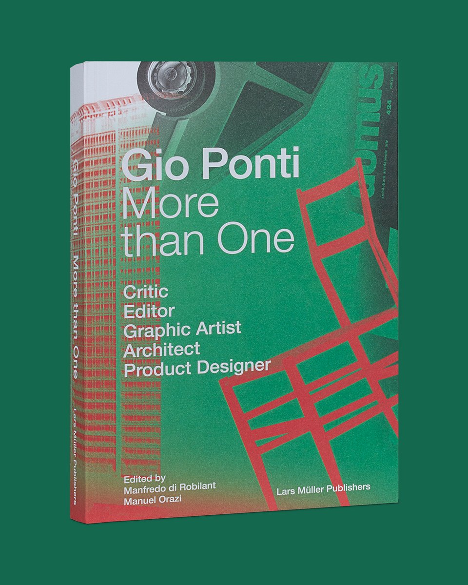 LarsMullerBooks's tweet photo. Out now! "Gio Ponti: More than One" co-edited by Manfredo di Robilant & Manuel Orazi is a beautiful collection of essays exploring the remarkable breadth of Ponti’s legacy in architecture and design.
#GioPonti #design #architecture #larsmullerpublishers https://t.co/9xqOYipMBp