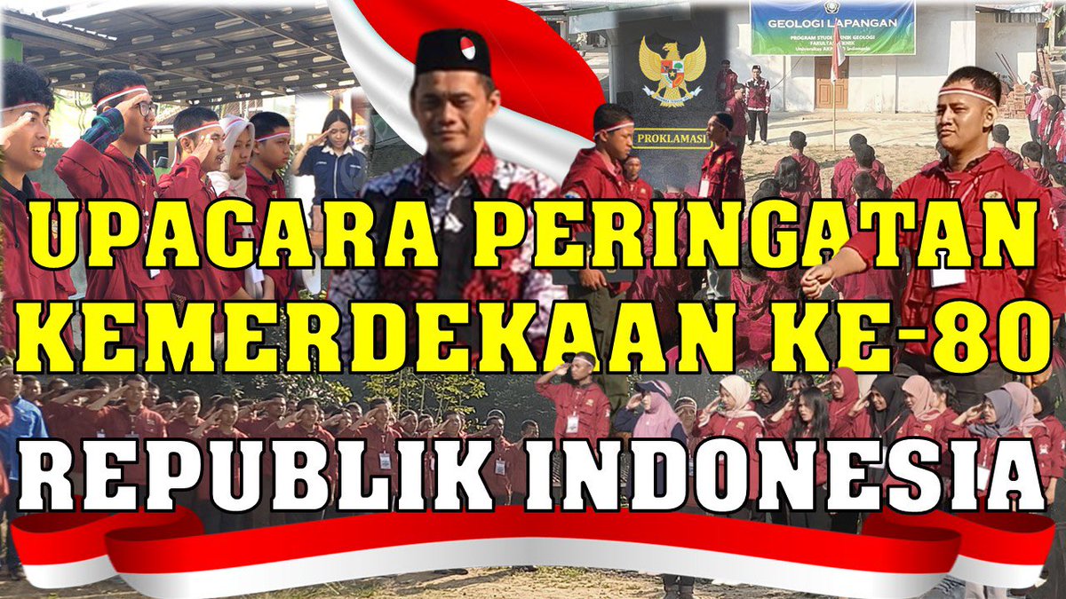 vienastra's tweet photo. UPACARA PERINGATAN KEMERDEKAAN KE-80 REPUBLIK INDONESIA https://t.co/CCiAw1rrIF via @YouTube https://t.co/IzF2Hbhncm