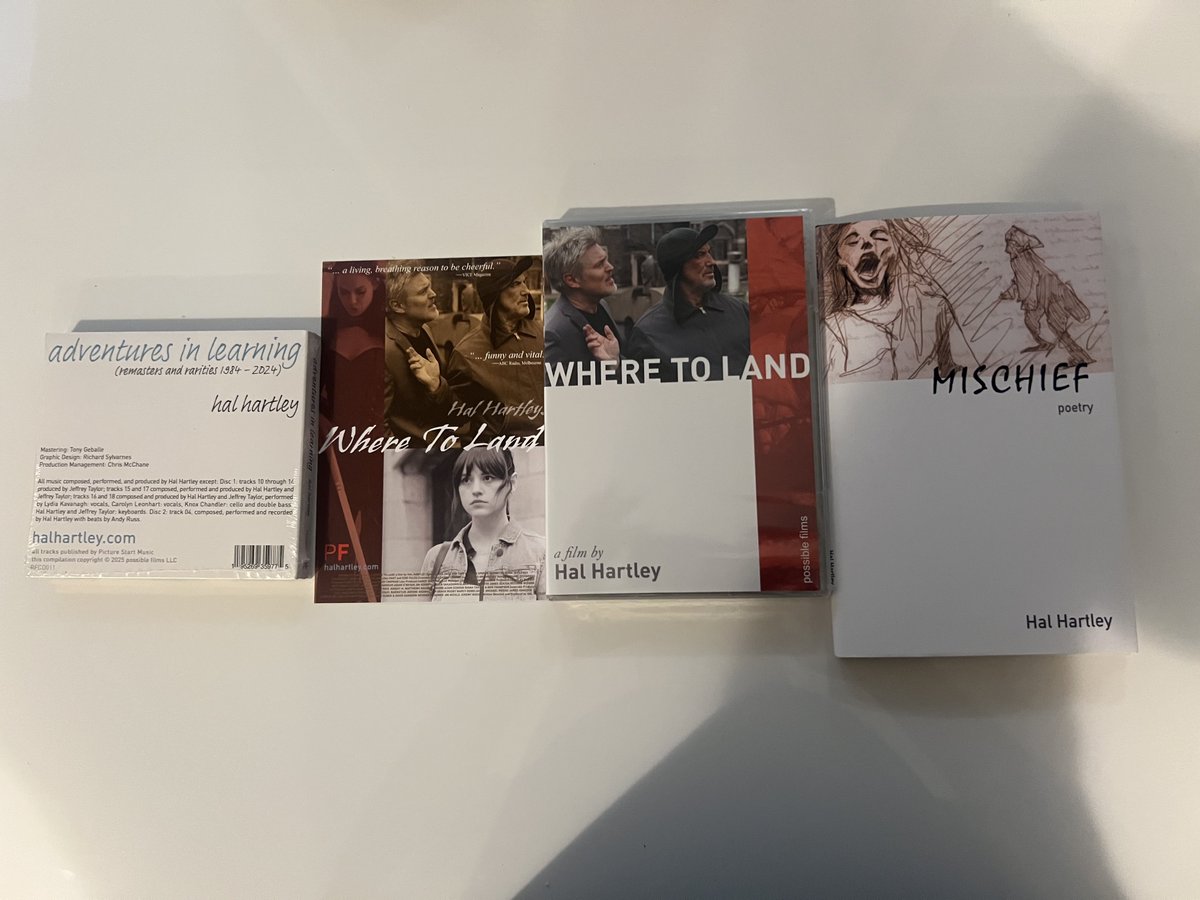 BarryFreedNYC's tweet photo. It has arrived #HalHartley #WhereToLand https://t.co/kSsCjkB31S