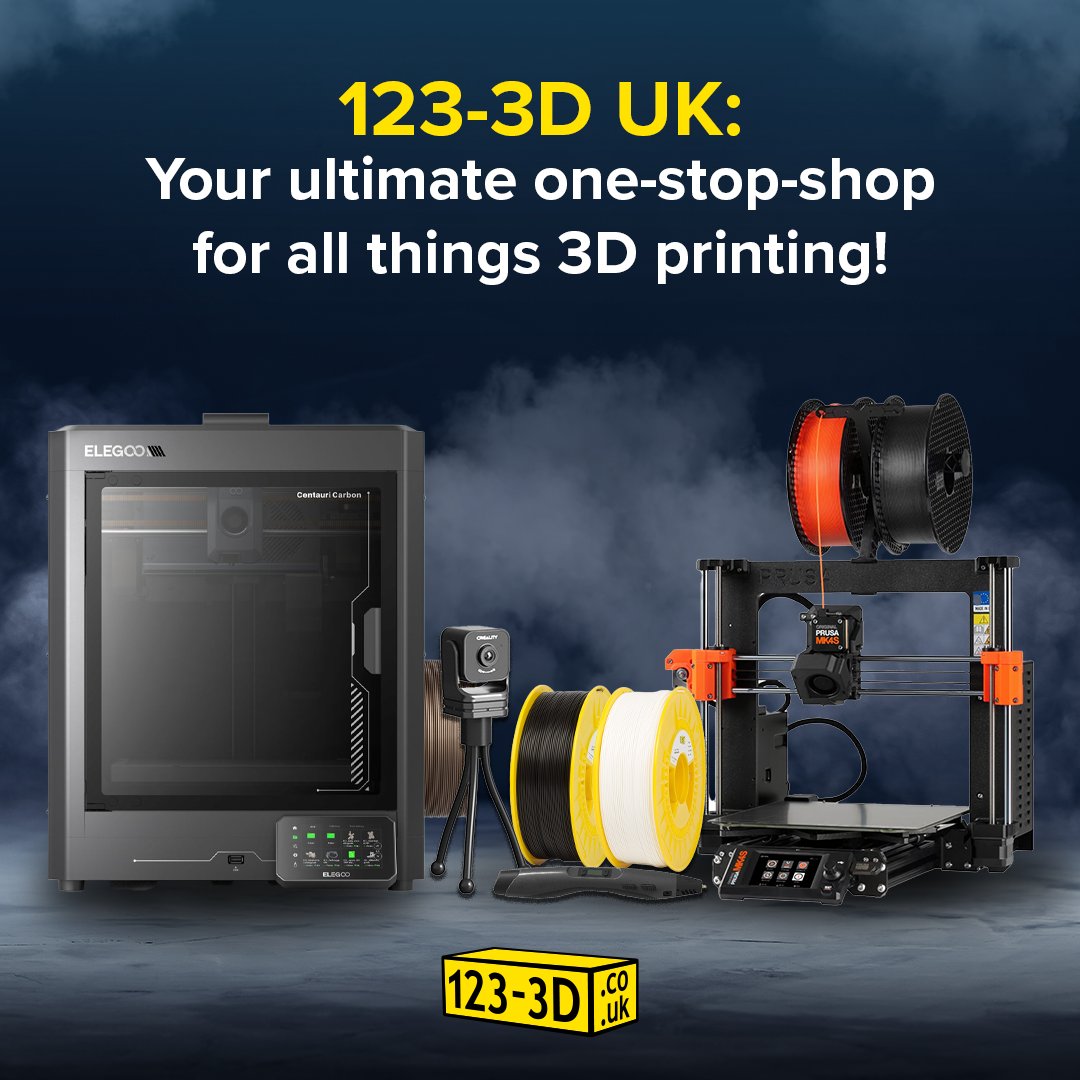 123_3duk's tweet image. Shop at 123-3D UK for all your 3D printing materials!

#1233D
#3DPrinting
#3DPrintingSolutions
#Filament
#3DPrinter