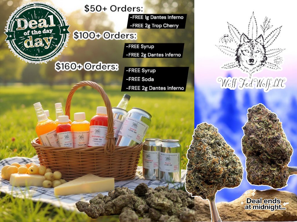 Well Fed Wolf LLC (@phoenix_whalen) on Twitter photo Only for a limited timeโฆ ends tonight at midnight โณ๐ฅ
*All NEW deal of the day*
DM us here or email us at phoenix@wellfedwolf.com to place your order and to SAVE BIG ๐ฐ Only for a limited timeโฆ ends tonight at midnight โณ๐ฅ
*All NEW deal of the day*
DM us here or email us at phoenix@wellfedwolf.com to place your order and to SAVE BIG ๐ฐ