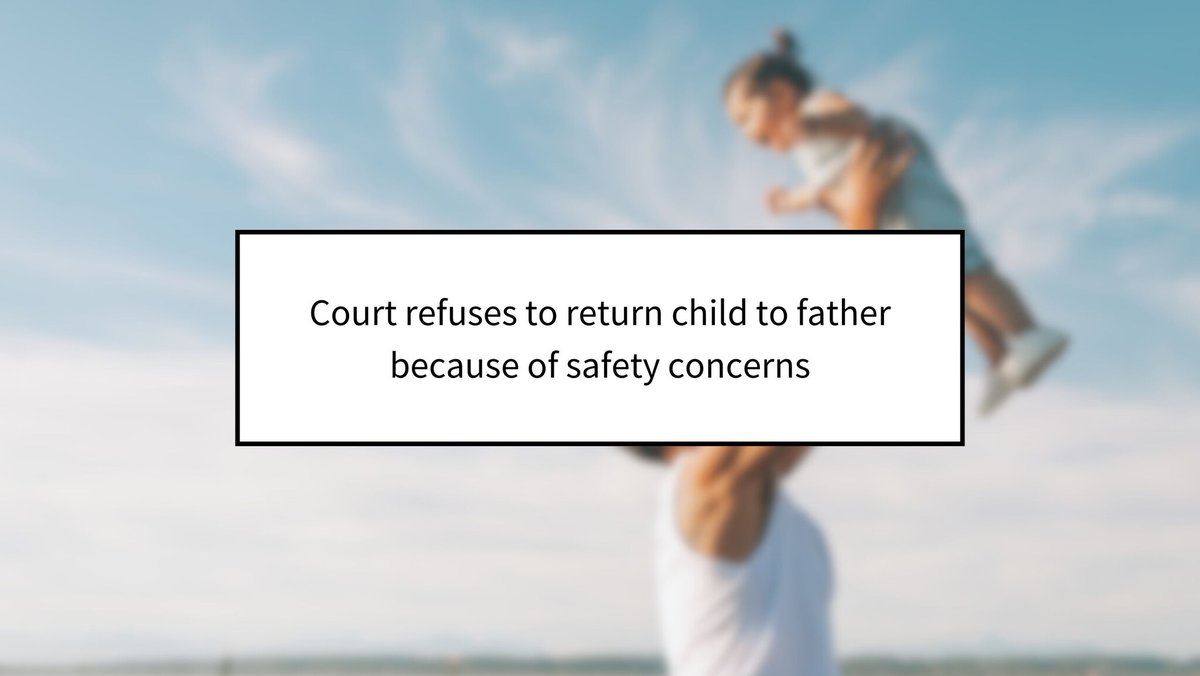 A father’s Hague Convention application to return his son to Australia was denied, as the court found serious risks to the child's well-being.
This ruling underscores the importance of safety over technicalities in international family disputes.
southgate.co.uk/court-refuses-…