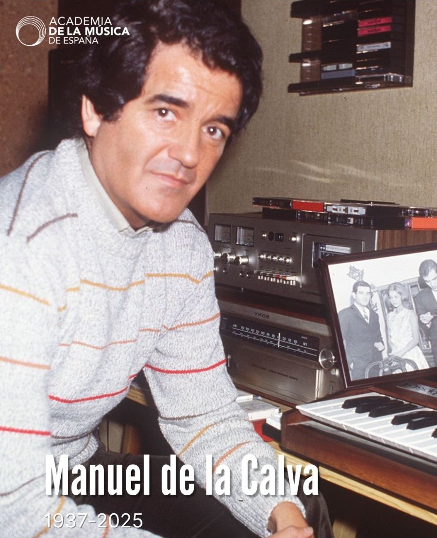 Lamentamos profundamente la pérdida de nuestro compañero y amigo Manuel de la Calva. 

Gracias por tu música, que nos acompañará siempre.
