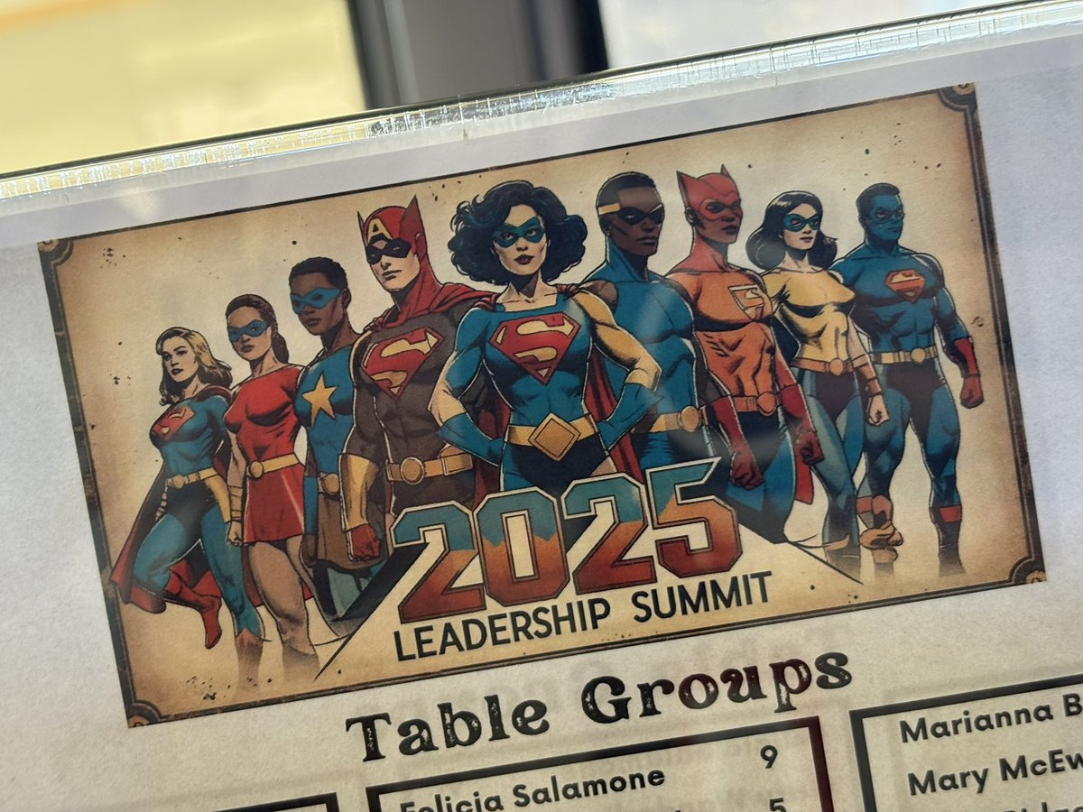 SuptDocB's tweet image. An incredible morning of professional learning with our @SomersNYTuskers teacher leadership team ‘fueled by superpowers’ and exquisitely planned by Liz &amp;amp; Tara, our directors of learning. #tuskerpride