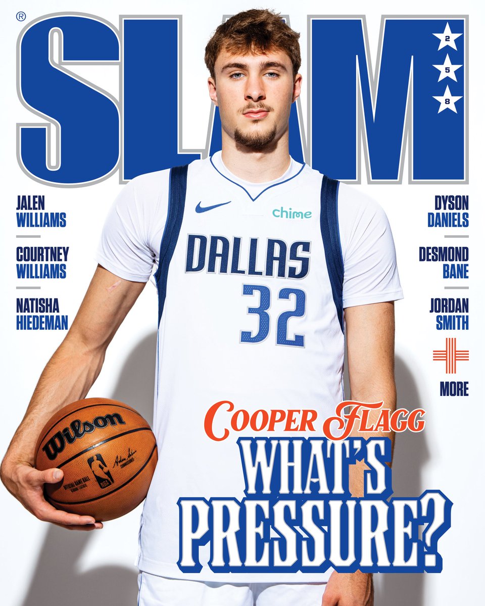 Dallas star ⭐️ 

Cooper Flagg covers SLAM 258. slam.ly/mavs