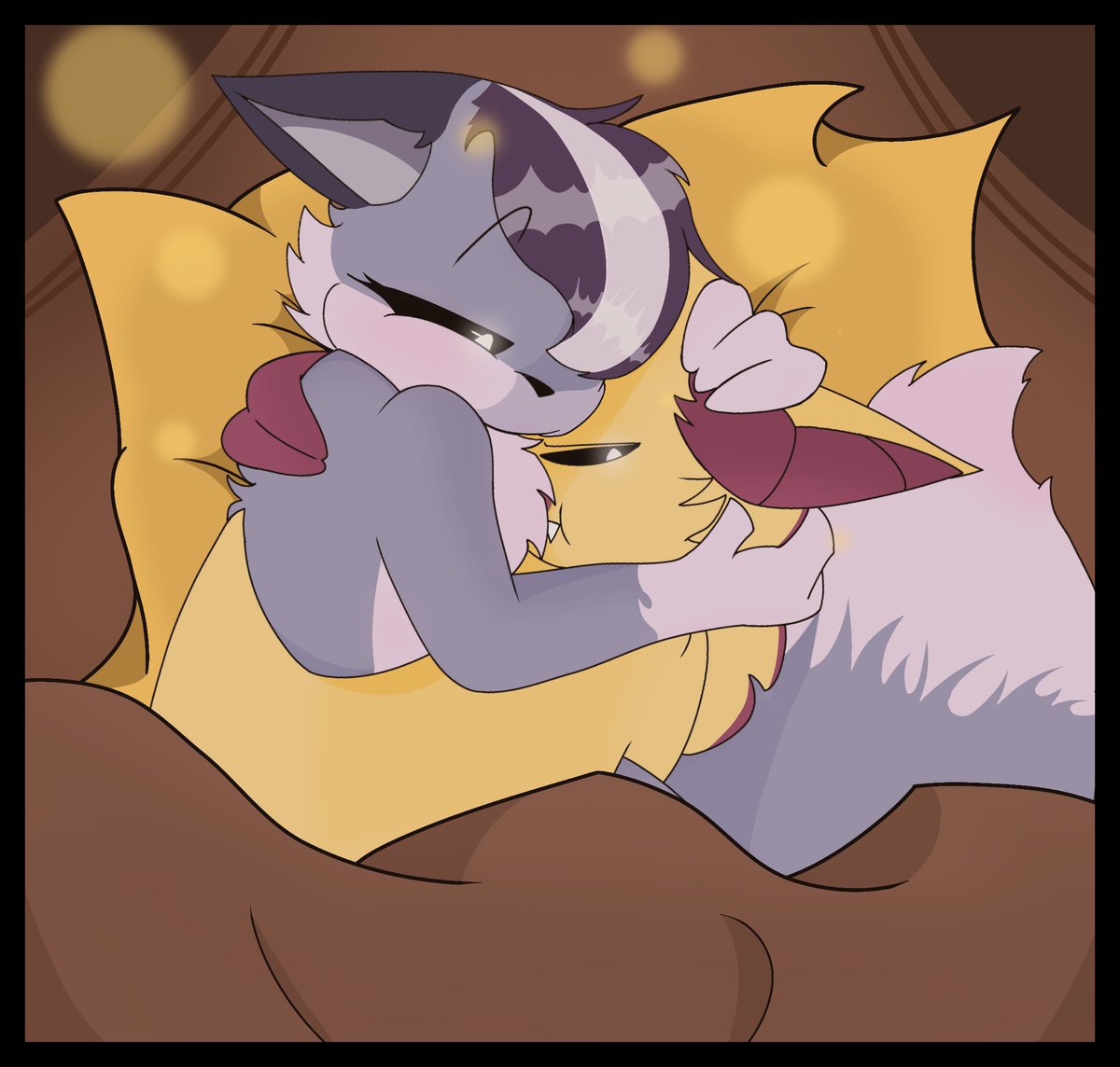 Primera comisión (primera cajita feliz para comer)/first com, finally getting my happy meal today 🍔 

<a href="/Sirenlz/">@The_ShowStopper</a>