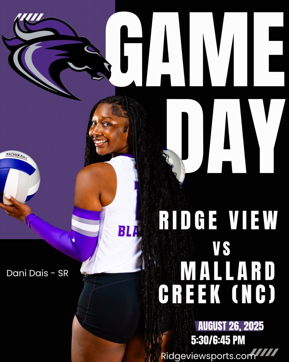 First regular season home game of the season! 💜🩶🖤🏐