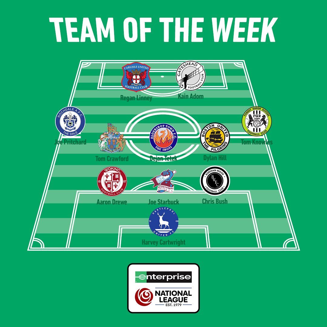 Your Enterprise National League XI 🫡

The stand-out stars from Monday’s matches