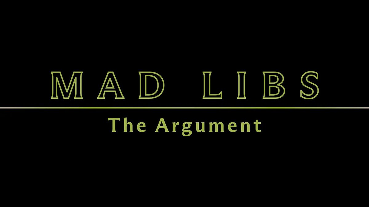 Lot of folks had strong opinions about my case for staying on Twitter (mostly on Bl*esky) so Adam Gurri demanded that I debate him about it. 

Presenting Mad Libs 2: Electric Boogaloo