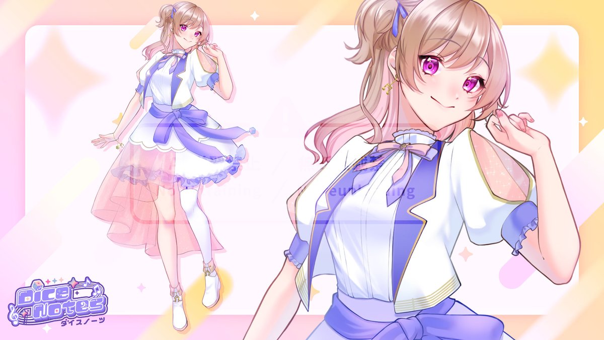 DiceNotes's tweet photo. ╭━━━━━━━╮
　　    DiceNotes
　╰━━━ｖ━━━╯

🎲TRPGが大好きな3人組！
🎶歌もたくさん歌います！
🐱個性あふれるユニットメンバー！

ユニット衣装もGETしてますます頑張ります🫡

▸チャンネル登録おねがいします！
https://t.co/LePBo2zeyf https://t.co/sinAuX1Vep