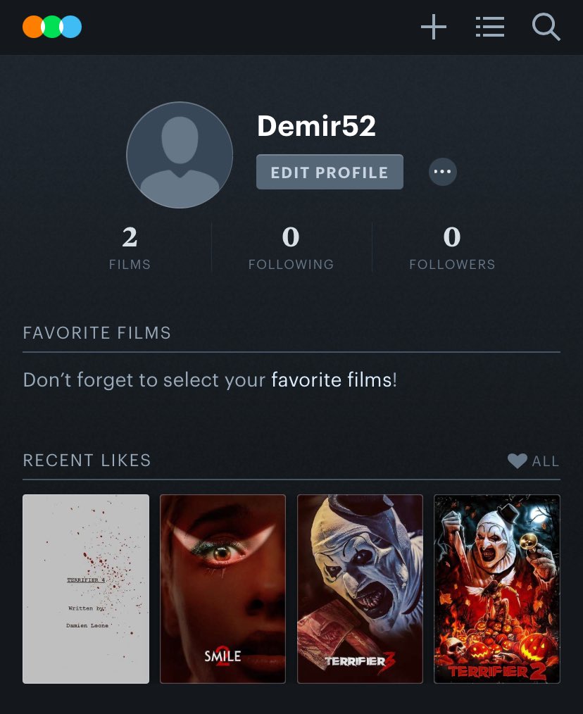 Guys I’m quite new to letterboxd so u can follow me on there if y’all want 👍