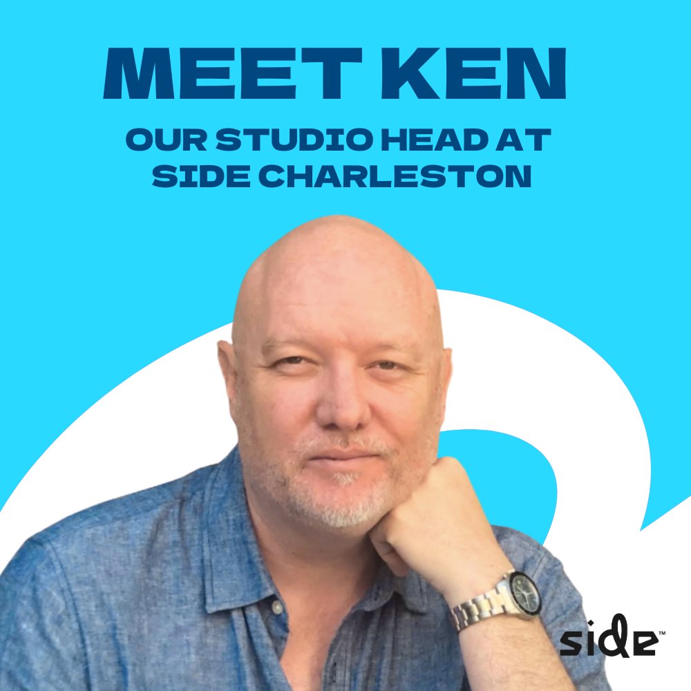 SideGlobal's tweet image. Meet Ken Fox, Studio Head of #SideCharleston! 📍

With decades of experience in game dev, production &amp;amp; leadership, Ken is shaping our Charleston studio into a flagship hub for #QA, #PlayerSupport &amp;amp; more. 

Read our full interview with him here: bit.ly/3JznXO6