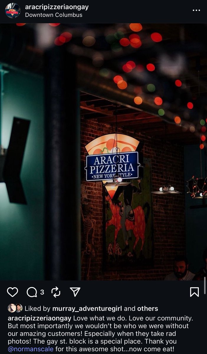 AdamSouthwick's tweet image. @stoolpresidente - You haven’t made it to Aracri Pizzeria yet. Family run staple in Columbus since 1992. After trying a classic pep, make sure you also snag the scratch made Garlic Knots and Calzones. Hope you enjoy and say hello to the family for me!