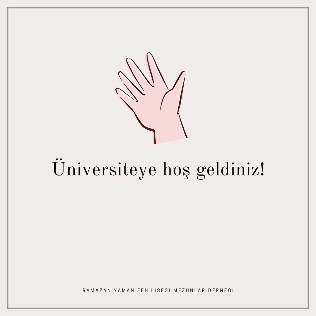 YKS maratonunu geride bırakıp hayallerinize bir adım daha yaklaştınız.
Yeni şehirler, yeni insanlar, yeni başlangıçlar sizi bekliyor! 🌍✨

🫶 Üniversite hayatınız boyunca kapımız size her zaman açık.
Tebrik ediyor, başarılarınızın devamını diliyoruz!