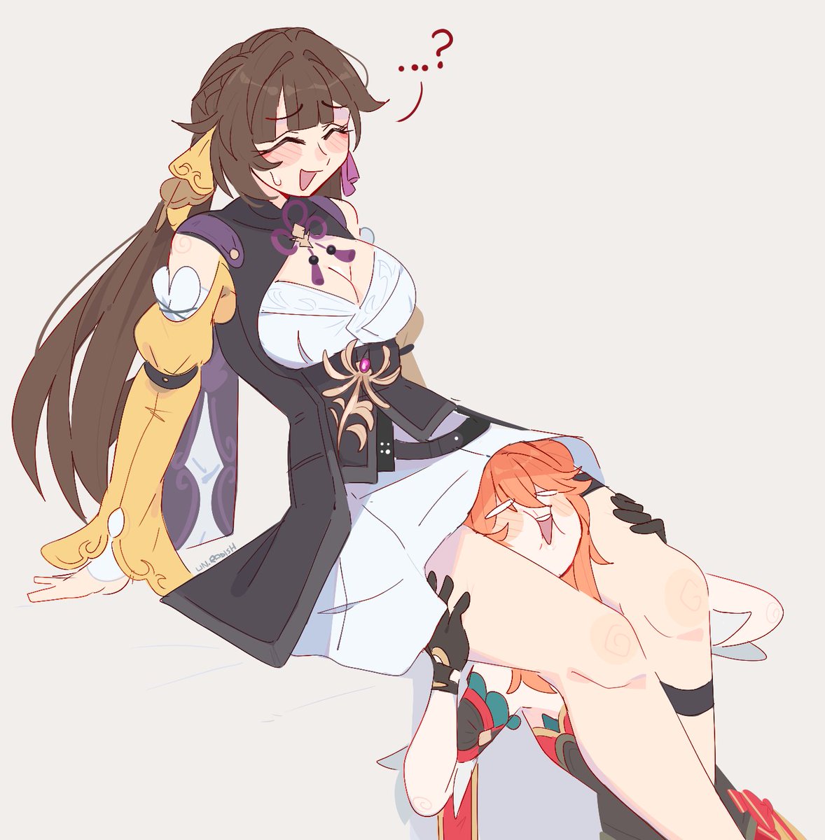she doesn't really get it, but she's happy to help!!