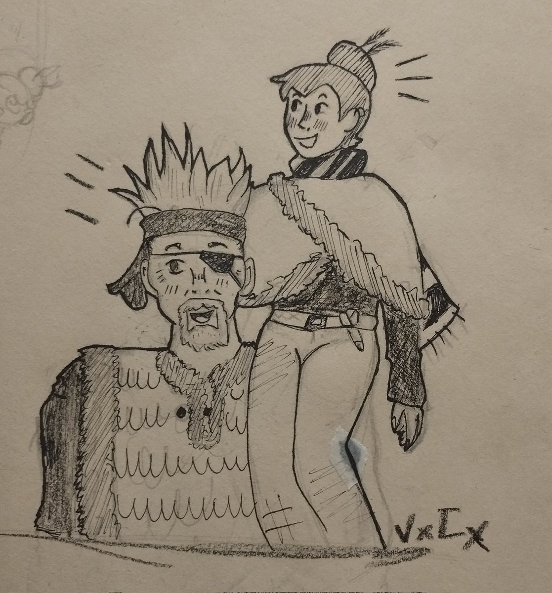 CapraiViol12376's tweet image. ORIGINAL DRAWING 🪓x🐐that I use for the bonus story...
#thorkell #ヴィンランド・サガ #VINLAND_SAGA #VinlandSaga #vinlandsagaoc