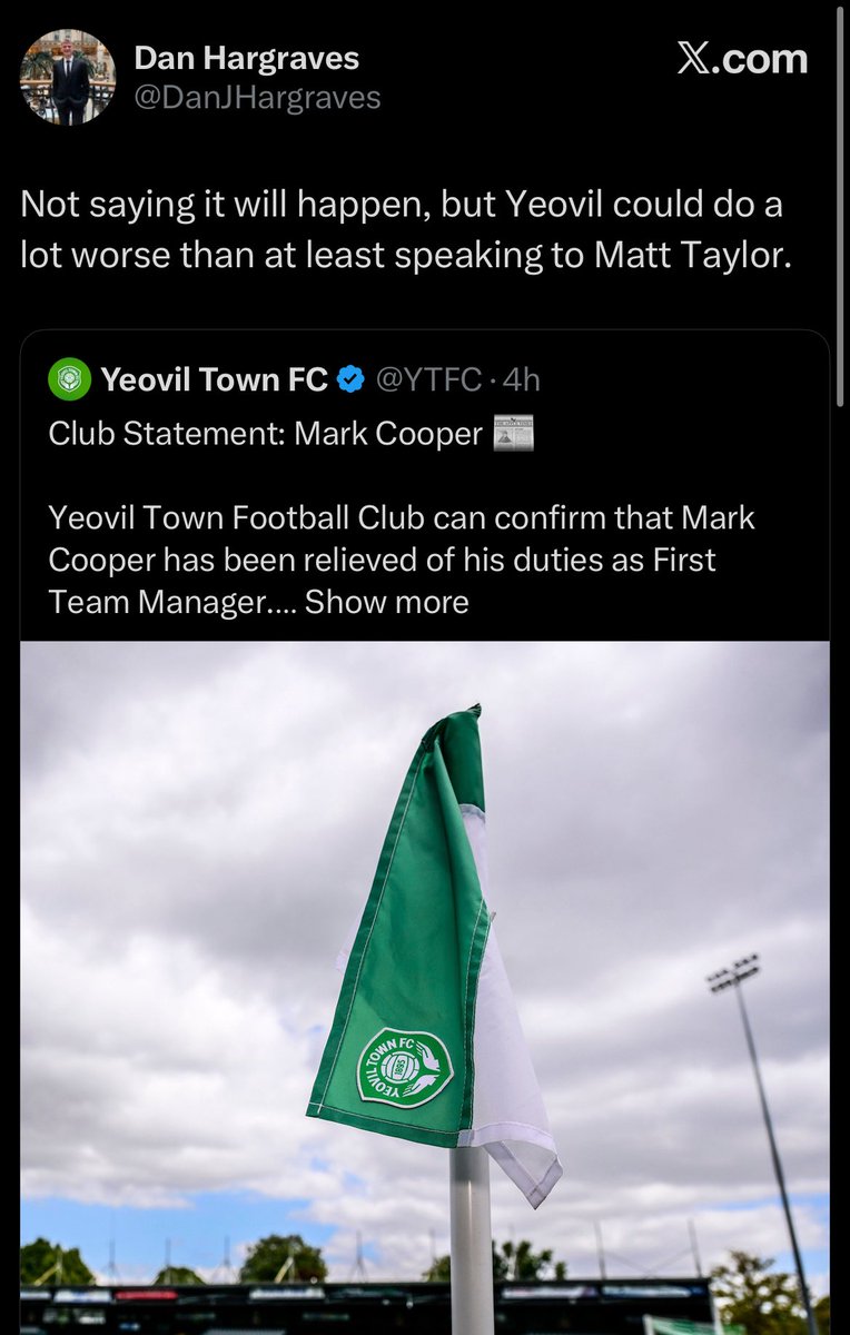 Out of Context Yeovil Town tweet media