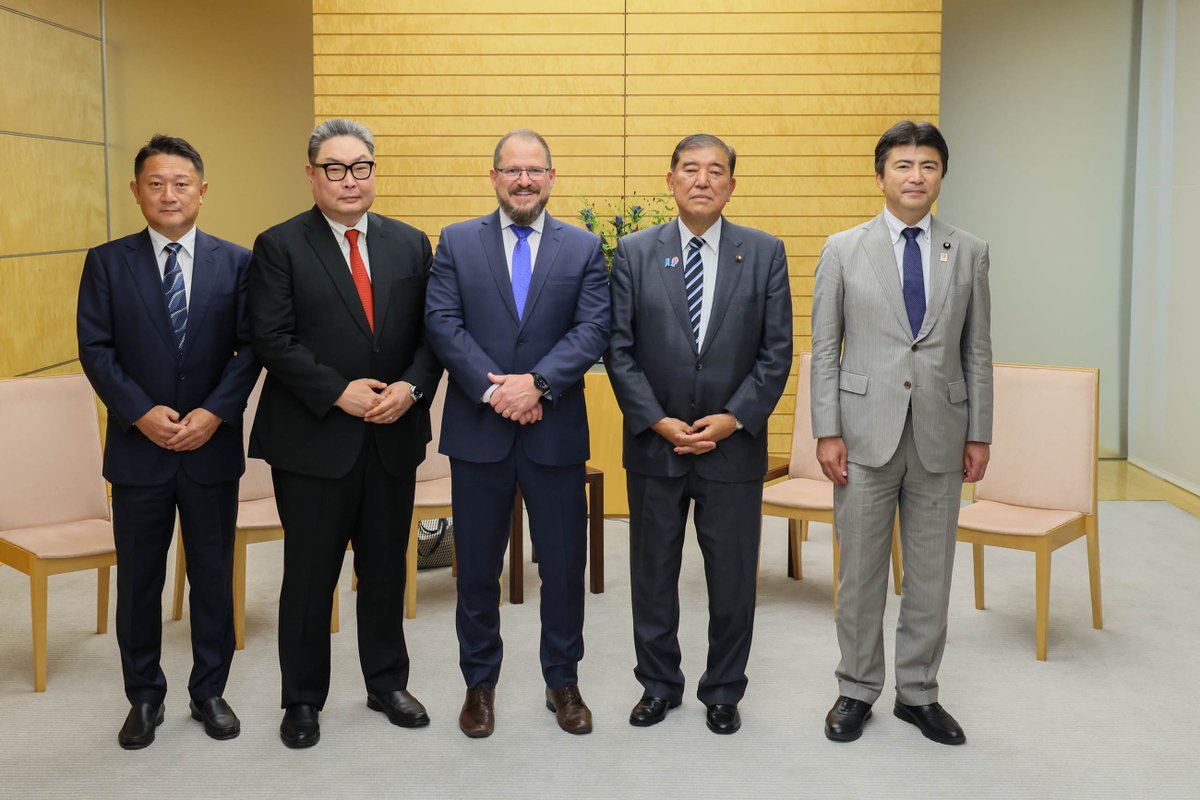 /
クアルコムと石破総理 ！！
\ 

✅CEO クリスチャーノ・アモン
✅中山 クアルコムジャパン 社長
✅石破総理と対談

未来について、語りました！  

出典：首相官邸ホームページ（kantei.go.jp/jp/103/actions…）