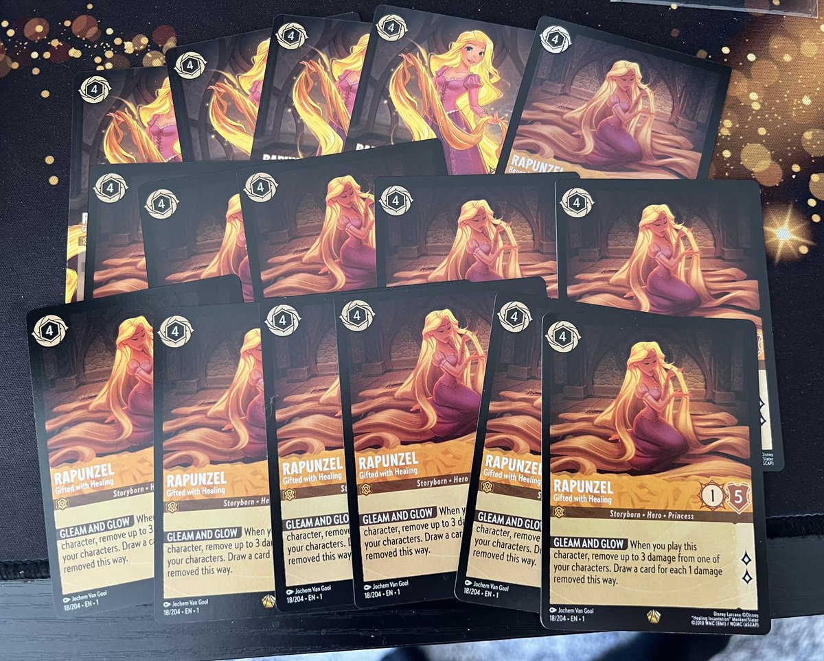 Sorting my cards and building some fun new core constructed decks! Rotation hits like a brick sometimes but it’s for the better! So long Rapunzel!