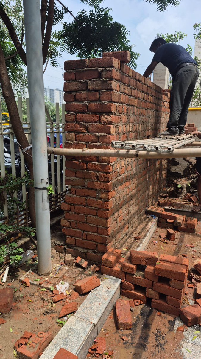 <a href="/CeoNoida/">CEO, NOIDA Authority</a> <a href="/dmgbnagar/">DM NOIDA Gautam Buddha Nagar</a> Please note our Illegal AOA construct illegal structure without any public permission or authority permission. Once it becomes structure then they start using this to earn illegal money from same. Please stop at this level only. No unauthorised structure🙏.