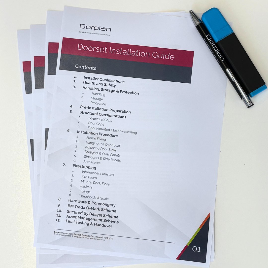 dorplandoors's tweet image. We&apos;ve completed a major update to our Installation Guide to make life as easy as possible for all Fire Door Installers.

👉 Installation Guide Here - f.mtr.cool/aofgnxyuyh

#Dorplan #InstallationGuide #DoorManufacturer